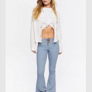 Striped Flare Pants